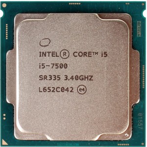 Процессор Intel Core i5-7500 Kaby Lake (3400Mhz/LGA1151/L3 6144Kb) CM8067702868012 Tray