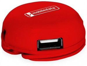 USB-Хаб Mobiledata HB-148 Red