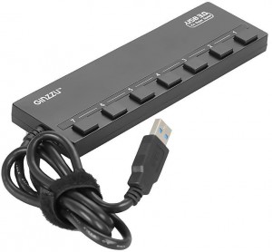 USB-Хаб Ginzzu GR-381UAB