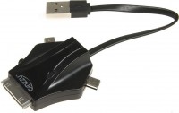 USB-Хаб Ginzzu GR-453UB Black