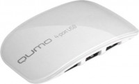 USB-Хаб Qumo USB 2.0 Whte Line