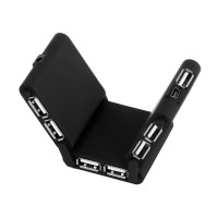 USB-Хаб Crown CMH-B08 Black