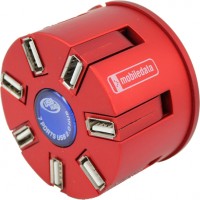 USB-Хаб Mobiledata HDH-619G Red