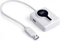 USB-Хаб GreenConnect GC-U3H4P2 White