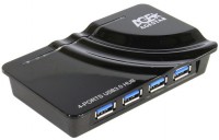 USB-Хаб AgeStar 3UH1 Black