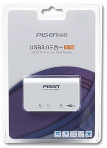 Картридер Pisen 3-in-1 USB 3.0