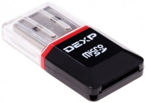 MicroSD DEXP RS-01 Black