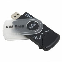 Картридер CBR CR-417 MultiCard+Sim Reader