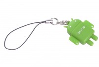 Картридер Qumo FUNDROID Green + Micro SDHC 4Gb class 10