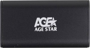 Внешний контейнер AgeStar 3UBMS1 Silver
