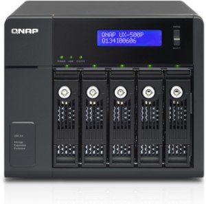 Внешний контейнер QNAP UX-500P Black