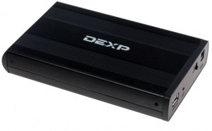 Внешний контейнер DEXP UA002 Black