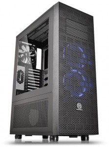 Корпус Thermaltake Core X71 TG CA-1F8-00M1WN-00 без БП Black