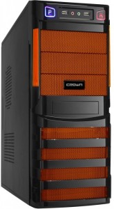 Корпус Crown CMC-SM162 450W Black orange