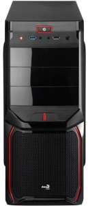 Корпус Aerocool V3X без БП Red Edition