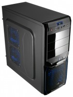 Корпус Aerocool V3X Advance Evil Blue Edition Black