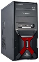 Корпус Velton 3030 w/o PSU Black Red