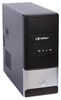 Корпус Velton 7074 D-D-S w/o PSU Black Silver