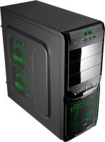 Корпус Aerocool V3X Advance Evil Green Edition 600W Black