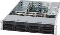 Корпус Supermicro  CSE-825TQ-R740UB Black