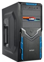 Корпус DELUX DLC-ME878 w/o PSU Black blue