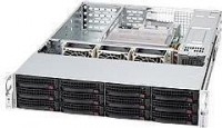 Корпус Supermicro  CSE-826TQ-R800LPB Black