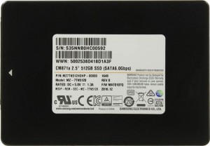 SSD Samsung MZ7TN512HDHP-00000