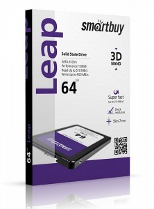 SSD SmartBuy Leap 64Gb SB064GB-LP-25SAT3