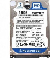 HDD Western Digital WD1600BPVT
