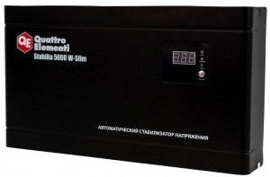 Стабилизатор напряжения Quattro Elementi Ergus Stabilia 5000W-Slim 640-544
