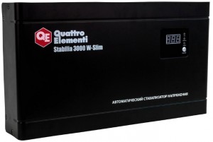 Стабилизатор напряжения Quattro Elementi Ergus Stabilia 3000W-Slim 640-537