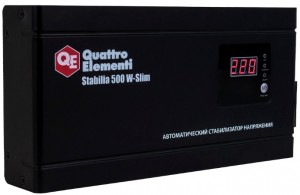 Стабилизатор напряжения Quattro Elementi Ergus Stabilia 500W-Slim 772-555