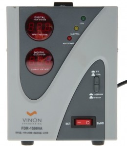 Стабилизатор напряжения Vinon FDR-1500V