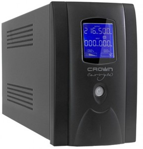 Интерактивный источник бесперебойного питания Crown CMU-SP800 EURO LCD