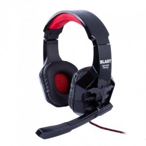 Компьютерная гарнитура Blast Bah-630 Gaming Black Red