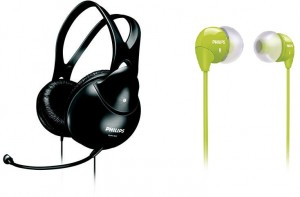 Компьютерная гарнитура Philips SHM 1900 + SHE3590GN