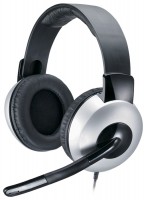 Компьютерная гарнитура Genius HS-05A Silver black