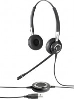 Компьютерная гарнитура Jabra BIZ 2400 Duo USB MS NC HiFi