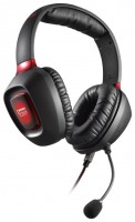 Компьютерная гарнитура Creative Sound Blaster Tactic3D Rage Black Red