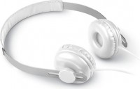 Компьютерная гарнитура Acme 115538 Moon Light Headphones + Mic and Remote Control White