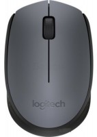 Оптическая светодиодная мышь Logitech Wireless Mouse M170 Black