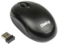 Оптическая светодиодная мышь Dialog MROP-00U Black