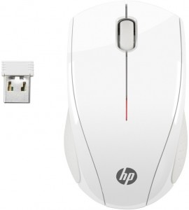 Оптическая светодиодная мышь HP X3000 Wireless Mouse Blizzard White