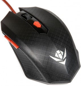 Оптическая светодиодная мышь Nakatomi MOG-08U Gaming mouse USB 2095387 Black