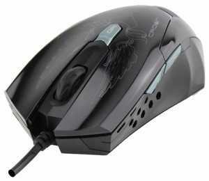 Оптическая светодиодная мышь Crown CMXG-1100 Blaze Black