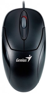 Оптическая светодиодная мышь Genius XScroll V3 Black