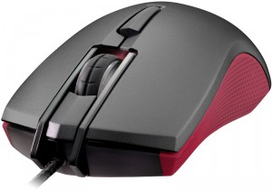 Оптическая светодиодная мышь Cougar 230M Black red