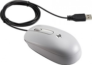 Оптическая лазерная мышь HP K7W54AA USB Grey