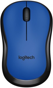 Оптическая светодиодная мышь Logitech M220 Silent Blue