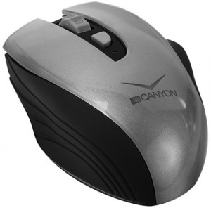 Оптическая светодиодная мышь Canyon CNS-CMSW7G USB Black grey